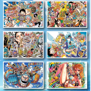 Affiche d'art animé One Piece, carte à collectionner, figurine d'action Luffy Zoro, boîte mystère en gros pour boutique Otaku - Product Image 4
