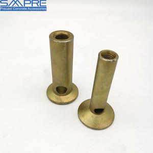 Embout en acier galvanisé à chaud fileté en forme de pied d'éléphant avec trou pour béton préfabriqué - Product Image 5