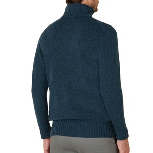 Maglione da <span class=keywords><strong>uomo</strong></span> in <span class=keywords><strong>cotone</strong></span> Cashmere a collo alto comodo e morbido Pullover per la maglieria invernale alla moda a collo alto - Product Image 1