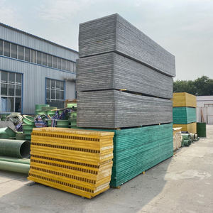 Venta al por mayor de fábrica Rejillas FRP de alta calidad con servicio de corte anticorrosión y contra incendios Uso industrial - Product Image 3
