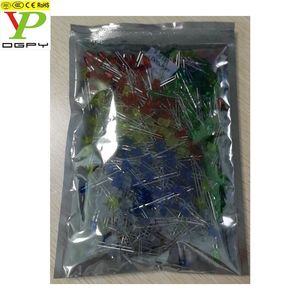 5Mm/3Mm Dome-Capped <span class=keywords><strong>LED</strong></span> Ánh Sáng Phát Ra Điốt Đỏ Vàng Màu Xanh Lá Cây Màu Xanh Và Trắng Màu Sắc Hỗn Hợp Năm Màu Sắc DIY Mẫu Túi Trường Kit - Product Image 3