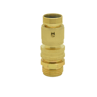 Raccord de déconnexion rapide YOD personnalisé mâle et femelle pour usage extérieur, 3/4 pouce GHT, en laiton forgé, sans fuite, pour tuyau d'arrosage