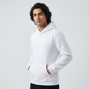 New Arrival 450 GSM Soft Cotton Fleece Hoodie Unisex Winter Wear With Customized <b>Rubber</b> Logo Warm Affordable Hoodie - Product Image 1