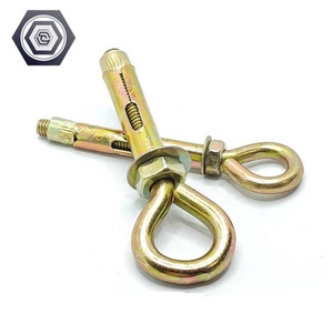 Boulon <span class=keywords><strong>d</strong></span>'expansion à œil en acier inoxydable électrogalvanisé de grade 12.9, serré à la main, avec <span class=keywords><strong>ancrage</strong></span> à manchon à œil fermé - Product Image 6