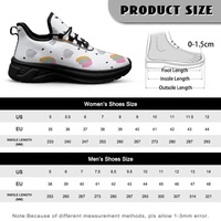 Sneakers personnalisées avec impression intégrale, chaussures de course en mesh personnalisées, impression de n'importe quel motif, cadeau de Noël