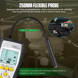 Hooggevoelige Sensor Detecteerbaar Type Dot3/Dot4/Dot5.1 Remvloeistof Auto Remvloeistoftester Met 250Mm Flexibele Sonde - Product Image 6