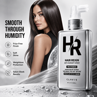 Semprotan Rambut Anti Kelembapan Grosir, Pelindung Rambut Tak Terlihat Dengan Keratin Quinoa OEM ODM Label Pribadi Kustom untuk Salon