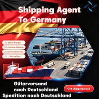 TIPTOP LCL+Express Expédition maritime de Chine vers l'Allemagne avec service DDP porte à porte Logistique de l'aéroport de Munich