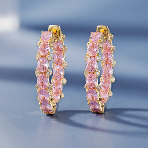 Orecchini Circolari per Donne, Design Moderno e Delicato, Gioielli Versatili per l'Uso Quotidiano - Product Image 3