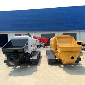 Pompe à béton sur chenilles à moteur diesel JIUHE Construction - Product Image 1
