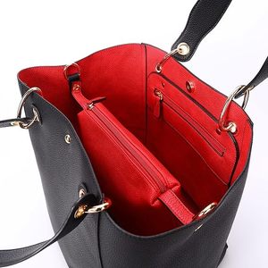 Thiết Kế Lớn Làm Việc Tote Túi Cho Phụ Nữ Thời Trang PU Xô Túi Với Zip Đóng Cửa In Crossbody Du Lịch Ví - Product Image 6