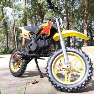 Mini <span class=keywords><strong>Moto</strong></span> Fuoristrada 49cc per Bambini, Bicicletta a 2 Ruote a Carburante Misto, Modello 006 per Tutti i Terreni, Velocità 60km/h - Product Image 2