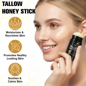 ATOANY 75g Talg-Honig-Stick spendet Feuchtigkeit und pflegt die Haut, Mehrzweck-Talg- und Honig-Balsam-Stick für Gesicht und Körper. - Product Image 2