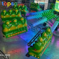 Manèges de fête foraine XXL Hulk Saltamontes Crazy Jumping Grasshopper montés sur remorque