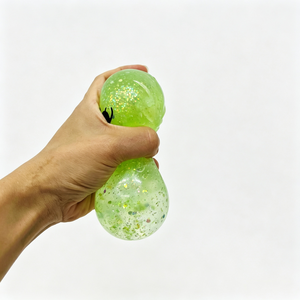 Juguetes Blandos de Navidad que Brillan en la Oscuridad de 8.5cm, Elfo Verde con Purpurina, Juguetes Sensoriales Blandos Misteriosos de Dumpling, Envío desde Almacén de EE. UU. - Product Image 6