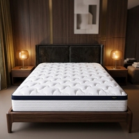 Matelas en latex de qualité hôtelière cinq étoiles, avec ressorts ensachés et un design moderne et minimaliste ; Disponible en version ferme – Meilleure vente