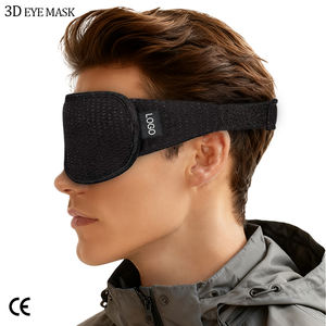 <span class=keywords><strong>Respiration</strong></span> Tissu 3D Contour Mousse À Mémoire Masque <span class=keywords><strong>Pour</strong></span> Les Yeux Logo Personnalisé Sangle Réglable Masque <span class=keywords><strong>Pour</strong></span> Les Yeux <span class=keywords><strong>pour</strong></span> Voyage Vol Avion Et Sieste À La Maison - Product Image 2
