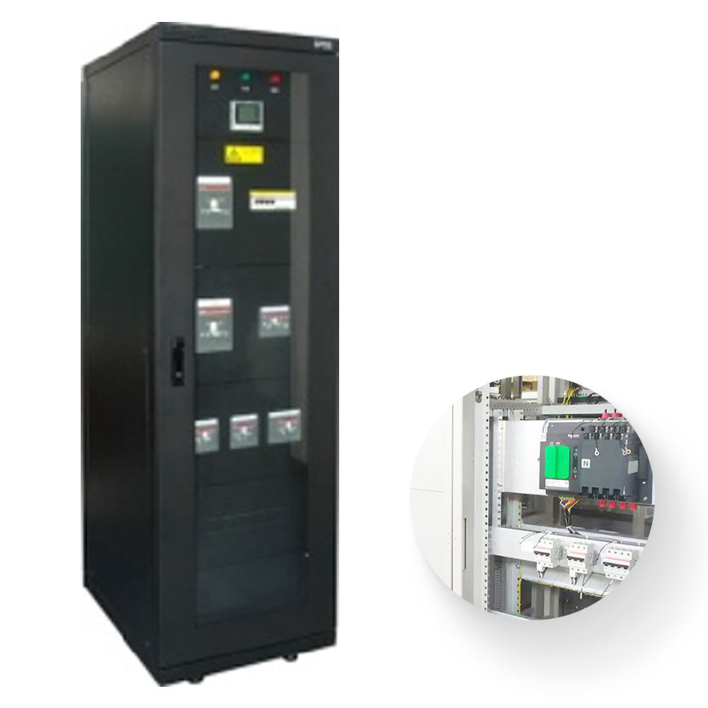 Data Center Power Distribution Cabinet with High Efficiency Busbar System