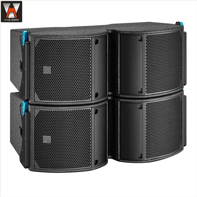 Hongyue Sound Original Design Passive Dual 10 Inch Full-Range Line Array Professional Stages Speaker