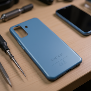 Cover Posteriore di Ricambio Blu per Samsung Galaxy S20 G980F in Materiale ABS - Product Image 3