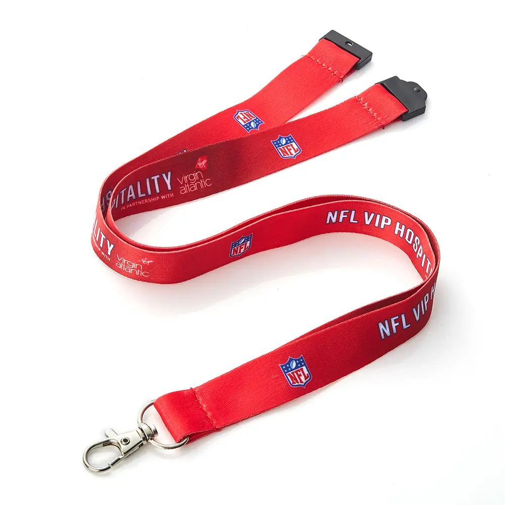 Wholesale lanyards with logo custom Polyester Printed Yoyo Lanyard With Heat Transfer Printed Logo