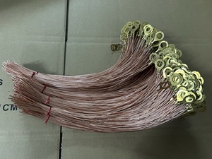 <span class=keywords><strong>Cable</strong></span> de <span class=keywords><strong>Tierra</strong></span> de Cobre <span class=keywords><strong>Desnudo</strong></span> Trenzado de 30 cm y 18 AWG <span class=keywords><strong>para</strong></span> Aplicaciones Eléctricas <span class=keywords><strong>A</strong></span>éreas - Product Image 5