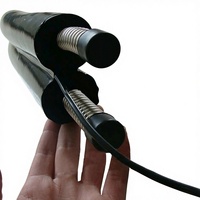 Capteur de température à double tube pour isolation thermique, tuyau pré-isolé pour chauffe-eau solaire, matériau XPE EPDM résistant aux UV et imperméable