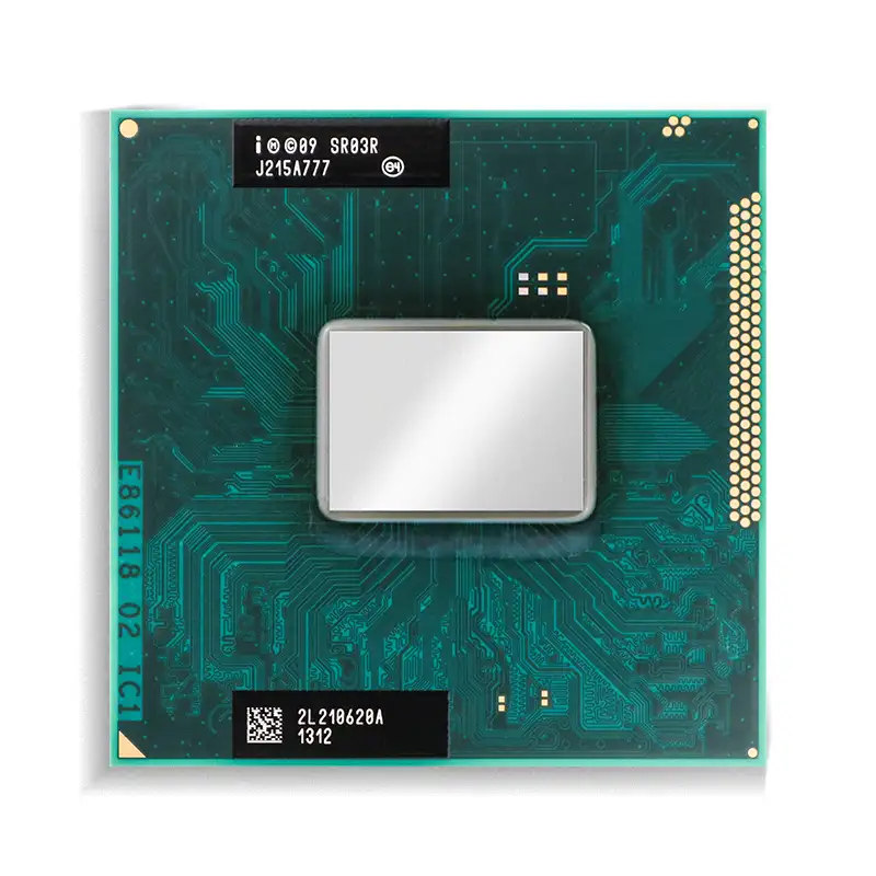 SR03R I7-2640M สำหรับ Intel แล็ปท็อป CPU ประมวลผล2.80GHz 32NM 35W 4MB แล็ปท็อปประมวลผล BGA 1023 PGA 988 CPU มือสองสำหรับขาย