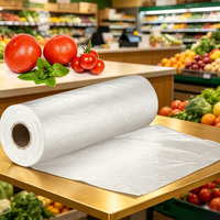 Klantspecifieke voedselverpakkingszakken, plastic zakken, rolfolie, verpakkingsfolie, rol, zakken voor verse groenten & fruit
