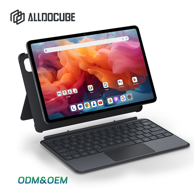 ALLDOCUBE 3-in-1 PC Tablet 12.1'' 4G LTE Android 14 IPlay 60 Pad Pro 2560x1600 FHD+ Helio G99 8GB+128GB 10000mAh PD33W Face ID