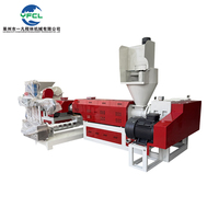 Machine de granulation de plastique recyclé, ligne de recyclage du plastique, certifiée CE, granulateur à vis simple, 100 kg/h