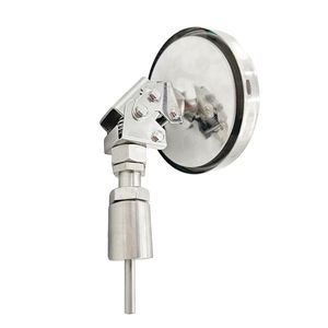 Промышленные биметаллические термометры WSS с циферблатом и зондом из нержавеющей стали для измерения температуры жидкостей, пара и газов - Product Image 4