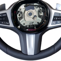Volant en cuir noir M Performance pour BMW G20 G30 G21 G01 G06 G05 G80 G81 G90 G12 G82 G11 X3 X4 M6 M3 M2 M4