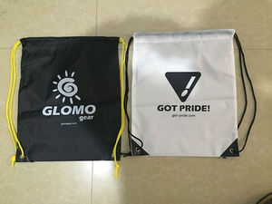 Sacs à dos à cordon - Sacs de sport pour enfants en polyester, sacs promotionnels pour la gym, style tendance, option logo personnalisé - Product Image 3