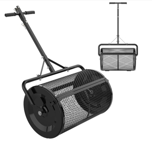 Épandeur de tourbe de fumier durable <span class=keywords><strong>pour</strong></span> applications en pelouse et en jardin avec poignée en T - Product Image 1