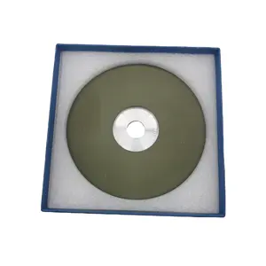 Chine fournisseur 6 "disque de rodage plat en diamant à liaison résine pour marbre de pierres précieuses de verre