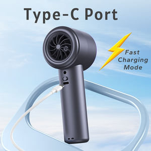 Конкурентоспособная цена, высокоскоростной портативный Перезаряжаемый Usb Type-<span class=keywords><strong>C</strong></span> Ручной кулер, кондиционер, электрический вентилятор - Product Image 6