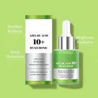 Sérum Visage Coréen Éclaircissant à l'Acide Azélaïque et à l'Acide Hyaluronique, Apaisant Doux pour les Rougeurs Cutanées, Produits de Beauté