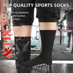Nouvelles chaussettes de sport pour hommes, chaussettes de football professionnelles, chaussettes de rugby antidérapantes, chaussettes tricotées de haute qualité, chaussettes de cyclisme - Product Image 2