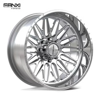 Jantes concaves forgées chromées FANXI 8x6.5 8x180 22x12 22x10 pour Chevrolet GMC 24x14 8x170 pour Ford F250 F350 6x135 6 trous pour F150
