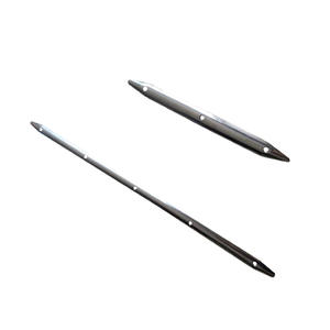 Bandes métalliques de sécurité anti-collision et anti-usure en acier inoxydable, protection plate contre la friction, pièces et accessoires de pare-battages de bateau - Product Image 1