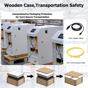 EU Stock EEL 32KWH Lithium-ion batterijpakket JK 300A V19 BMS+EVE MB56 628AH Grade A Lifepo4 cellen voor off-grid systeem camper - Product Image 3