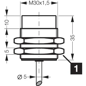 เซ็นเซอร์ความใกล้ชิด DCCK30M40/10AIK - Product Image 2