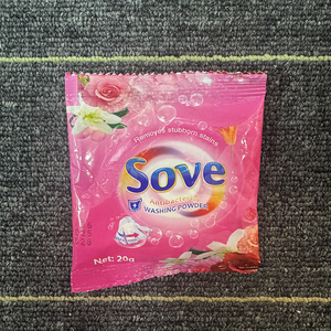 Nuovo Detersivo in Polvere Sove, Rimuove Macchie Ostinate, Pulizia Profonda, 20g in Pratica Confezione Portatile - Product Image 2