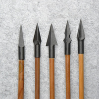 Flèches de chasse pour arc et flèche, pointe de flèche traditionnelle chinoise rétro, pointes larges
