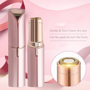 Wholesale Lipstick Shaver Female Facial Beard Painless Bikini Leg Hair Removal <b>Usb</b> Rechargeable <b>Mini</b> Multi-purpose - Product Image 4