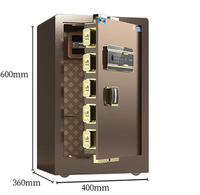 Vente en gros Boîte de sécurité antivol Sécurité à domicile Secret Coffre-fort de rangement caché pour bijoux avec empreinte digitale avec serrure à clé