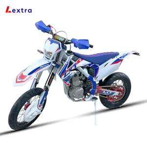 Lextra LXT450R 450cc motor Trail silinder tunggal, sepeda motor Off-Road 4 tak Supermotard