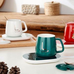 Taza de Cerámica Creativa con Toalla, Set de Regalo en Caja para el Día del Padre y Navidad, Taza de Agua de Regalo - Product Image 5