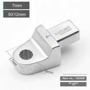 Clé dynamométrique à tête interchangeable EXPLOIT OEM <span class=keywords><strong>Pioneer</strong></span> Plum Blossom, <span class=keywords><strong>interface</strong></span> à brancher, 9*12mm14*18 - Product Image 5